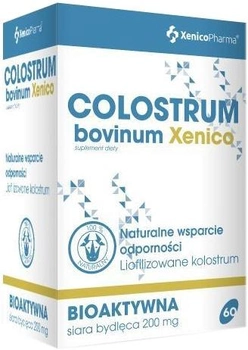 Suplement diety Xenicopharma Colostrum bovinum Xenico 200 mg (5905279876675)