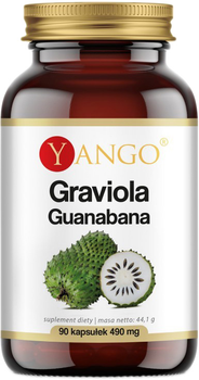 Suplement diety Yango Graviola Guanabana 90 kapsułek antynowotworowo (5904194060336)