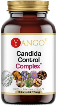 Suplement diety Yango Candida Control Complex 90 przeciwgrzybicza (5907483417217)