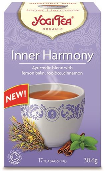 Органічний чай Yogi Tea Inner Harmony 17x18 г (4012824403796)