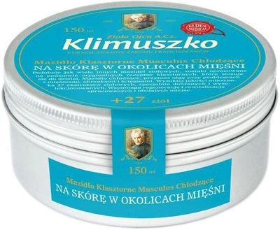 Mazidło Klimuszko Klasztorne Musculus 150 ml (5900588005013)