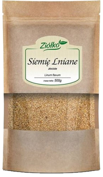 Suplement diety Ziółko Siemię Lniane złociste ziarno 500g (5904323160074)