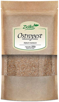 Suplement diety Ziółko Ostropest mielony odtłuszczony 200 g (5904323160265)