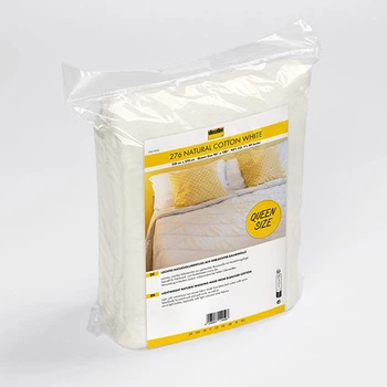 Флизелин 276 Natural Cotton White объёмный нашивной белый 220 см х 270 см (135г/м²), Freudenberg 53620600