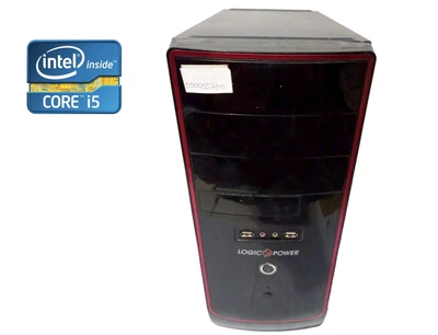 ПК LogicPower Tower / Intel Core i5-2400 (4 ядра по 3.1 - 3.4 GHz) / 8 GB DDR3 / 120 GB SSD NEW + 500 GB HDD / Intel HD Graphics 2000 / 400W б/у