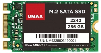 Dysk SSD Umax 256GB M.2 2242 SATA III 3D NAND (TLC) (UMM250002)