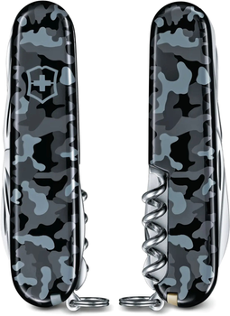 Ніж Victorinox Swiss Army Huntsman Navy camouflage (1.3713.942)