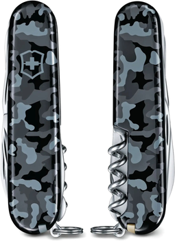 Ніж Victorinox Swiss Army Huntsman Navy camouflage (1.3713.942)