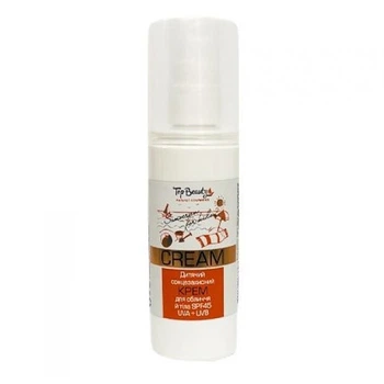 Детский солнцезащитный крем Top Beauty Sunscreen For Kids для лица и тела SPF 45 120 мл