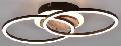 Люстра LED светодиодная потолочная Reality с пультом управления GIRO 25W 3000lm 2700 - 6000K (R62783635) на кухню, для спальни, для гостиной