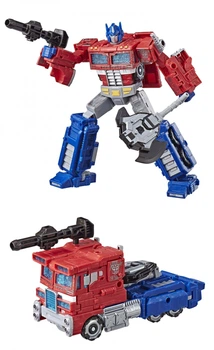 Трансформеры Вояжер Оптимус Прайм Transformers War for Cybertron: Siege Voyager Class Wfc-S11 Optimus Prime hasbro