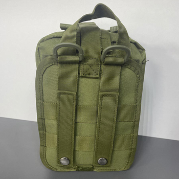 Подсумок медицинский с системой MOLLE и велкро Олива (kt-5733)