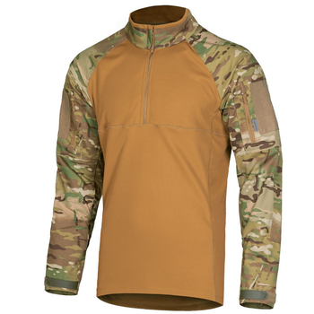 Боевая рубашка военная летняя CamoTec CM RAID Multicam/Coyote мультикам XL