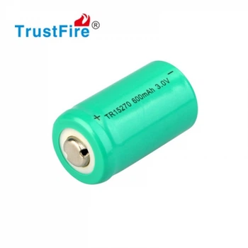 Аккумулятор литиевый TrustFire CR2 (600mAh, 3.0V)