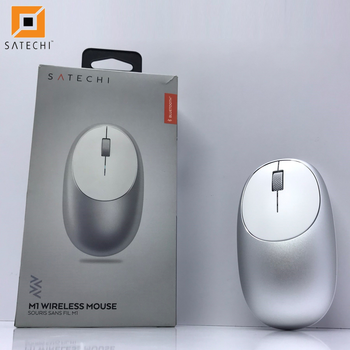 Беспроводная Bluetooth Мышь Satechi M1 WhiteSilver (DT)