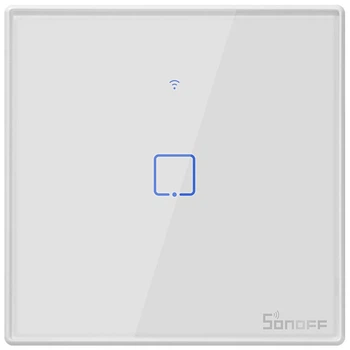 Розумний сенсорний Wi-Fi перемикач Sonoff T2EU1C-TX (IM190314015) - Уцінка