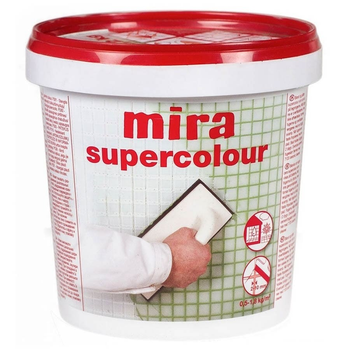 Затирка для плитки Mira supercolour №112 молоко 1,2 кг