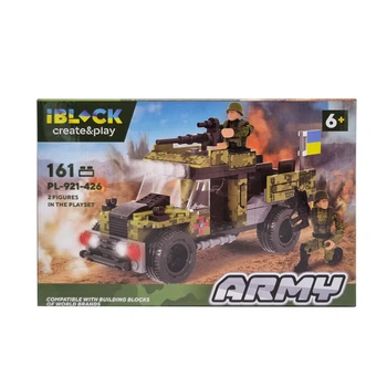 Детский конструктор Армия IBLOCK PL-921-426, 4 вида (Вид 2)