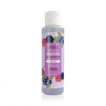 Colour Intense Рідина без ацетону для зняття лаку REMOVER 100 мл Ягода (4823083026530)