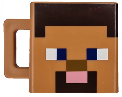 Кружка пластиковая Jinx Minecraft Steve 290мл коричневая