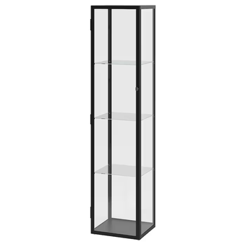 Шкаф-витрина BLALIDEN IKEA 005.205.19 черный