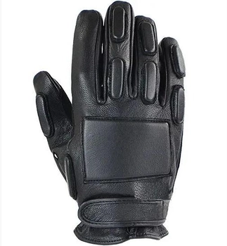 Рукавиці тактичні шкіряні XL Чорні Mil-Tec Sec Handschuhe Leder XL Schwarz (12501002-010-XL