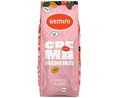 Кофе в зернах Gemini Crema Нежный 1 кг
