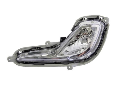 Противотуманная фара ПТФ туманка DEPO на Hyundai Accent 10-17 левая Хендай Акцент АМ0041290