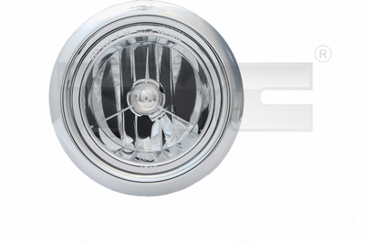 Противотуманная фара Hyundai Santa Fe 2001-2006, левая=правая, TYC, 19-5879-05-9