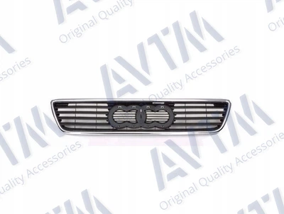Решітка радіатора AVTM Audi A6 94-98 чорна з хром рамкою відкрита Ауді А6 АМ0037340