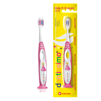 Детская зубная щетка (2-6 лет) Dentissimo Kids