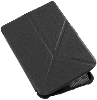 Чехол для PocketBook 616 Basic Lux 2 трансформер черный — обложка на электронную книгу Покетбук (770008665)