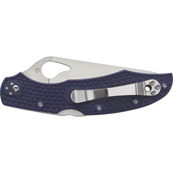 Ніж Spyderco Byrd Cara Cara 2, напівсерейтор, blue (BY03PSBL2)