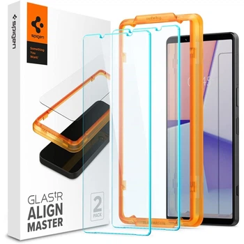 Защитное стекло Spigen Glas.tR Align Master 2-Pack для Sony Xperia 1 V Clear (AGL06430)