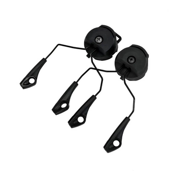 Адаптер ACM Headset Helmet Rail Black для навушників Howard Leight Impact Sport