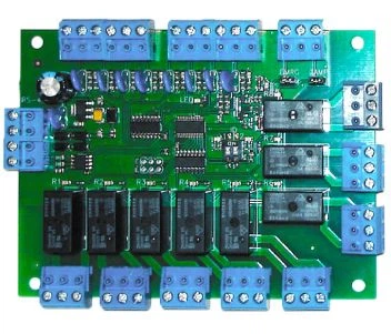 Релейный исполнительный модуль лифтового контроллера U-Prox RM модуль
