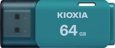 KIOXIA TransMemory U202 64GB USB 2.0 Blue (LU202L064GG4)