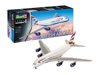 Збірна модель Revell A-380-800 British Airways 1:144 (4009803039220)