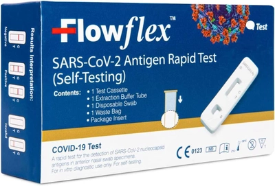 Одноступенчатый тест на антиген SARS-CoV-2 быстрый тест на Covid-19 (срок до 2023-12-13)