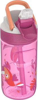Пляшка для води Kambukka Lagoon Kids Toekan Love 400 мл Рожева (11-04046)