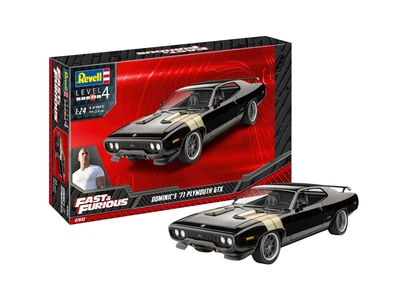 Сборная модель Revell Fast & Furious - Dominics 1971 Plymouth 1:24 (4009803076928)