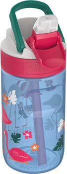 Пляшка для води Kambukka Lagoon Kids Blue Flamingo 400 мл Блакитна (11-04052)