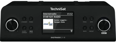Кухонне радіо TechniSat Digitradio 21 IR Чорне 0000/3965 (4019588039650)