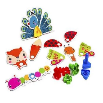 Набор детский Конструктор "Fisher-Price MAXI Болтики". Multicolor (115588)