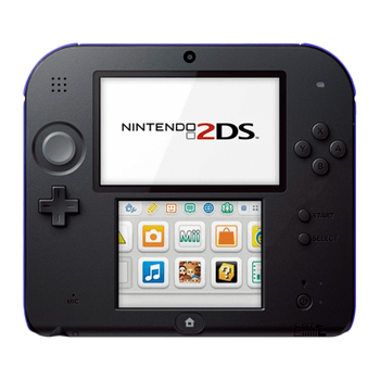 Консоль Nintendo 2DS Модифікована 32GB Black Blue + 10 Вбудованих Ігор Б/У