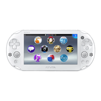 Консоль Sony PlayStation Vita Slim Модифікована 64GB White + 5 Вбудованих Ігор Б/У