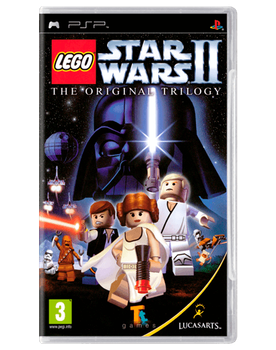 Игра Sony PlayStation Portable Lego Star Wars 2 Original Trilogy Английская Версия + Коробка Б/У