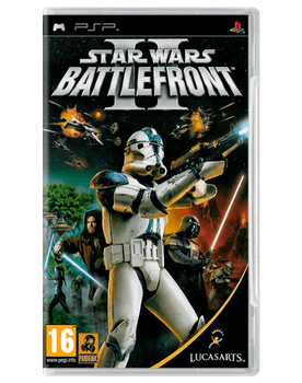 Игра Sony PlayStation Portable Star Wars Battlefront 2 Английская Версия + Коробка Б/У