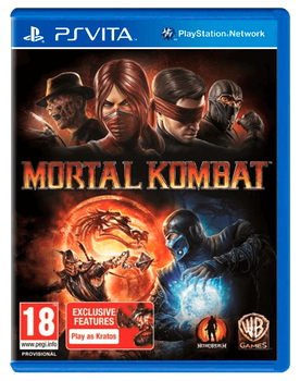 Игра Sony PlayStation Vita Mortal Kombat 9 Английская Версия Б/У