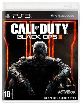 Игра Sony PlayStation 3 Call of Duty Black OPS 3 Русская Озвучка Б/У